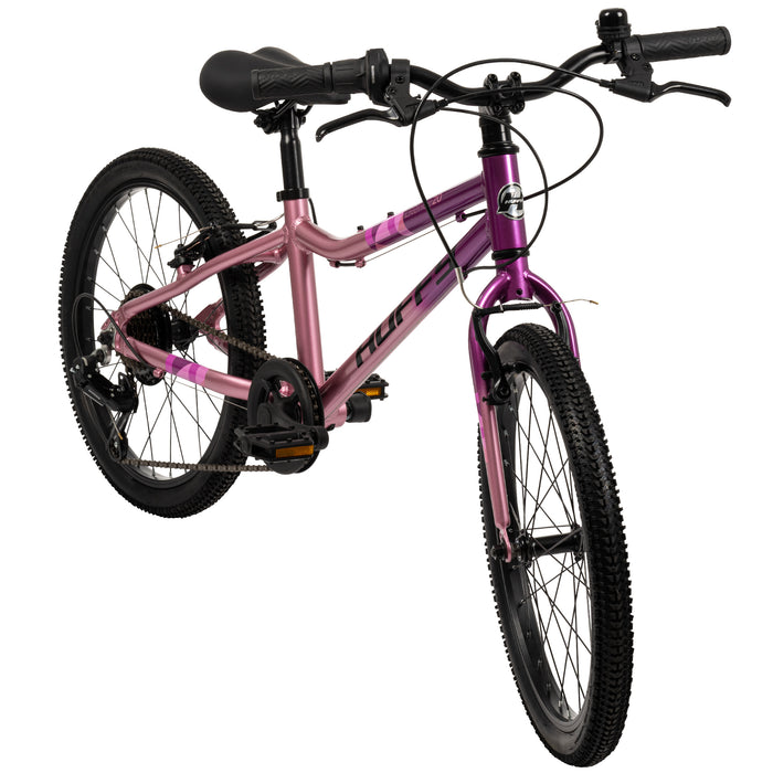 Huffy Literide 20 tum Nebula Pink, Lätt juniorcykel 7 växlar - För barn 6-9 år