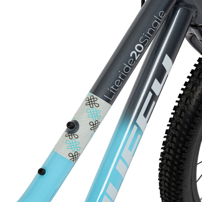 Huffy Literide 20 tum Lagoon Blue, Lätt juniorcykel, För barn 6-9 år