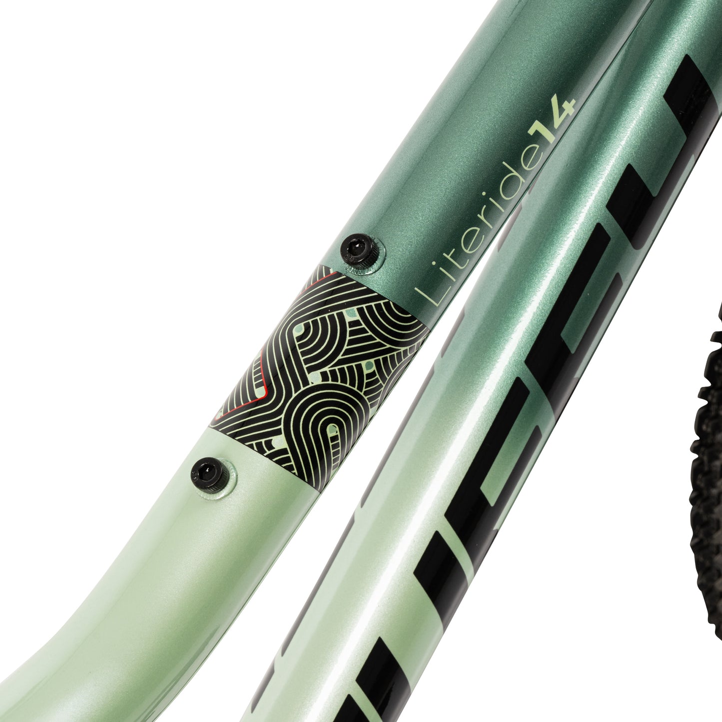 Huffy Literide 14 tum Barncykel Viridian Green - För barn 4–6 år