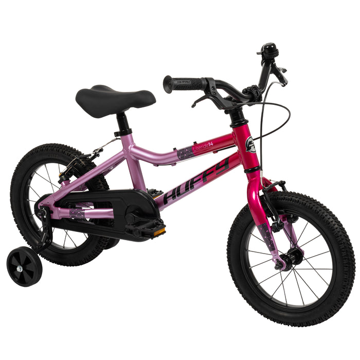 Huffy Literide 14 tum Barncykel, Bubblegum Pink - För barn 4–6 år