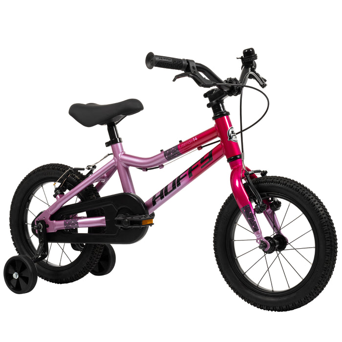 Huffy Literide 14 tum Barncykel, Bubblegum Pink - För barn 4–6 år
