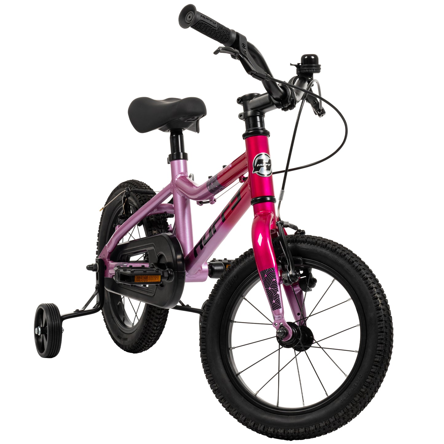 Huffy Literide 14 tum Barncykel, Bubblegum Pink - För barn 4–6 år