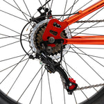 Huffy Marker 24 tum Röd, Fullfjädrad Mountainbike för Barn 8–12 år