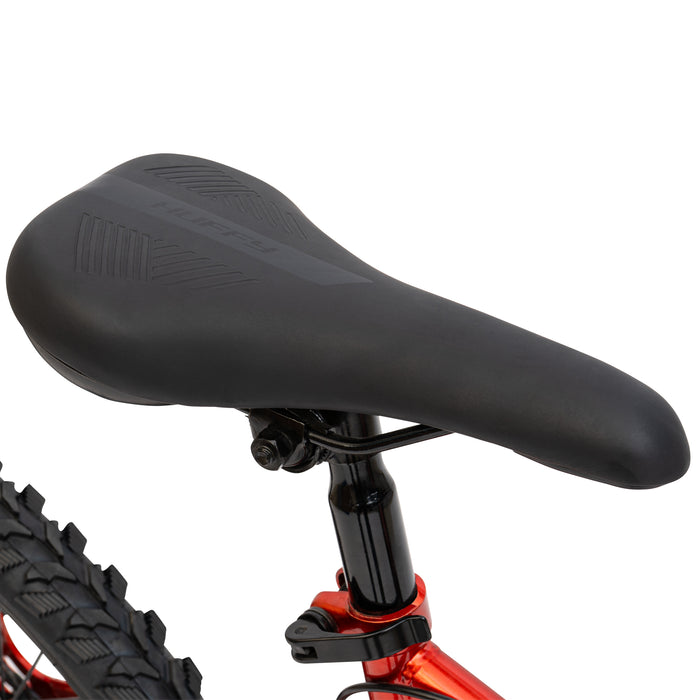 Huffy Marker 24 tum Röd, Fullfjädrad Mountainbike för Barn 8–12 år