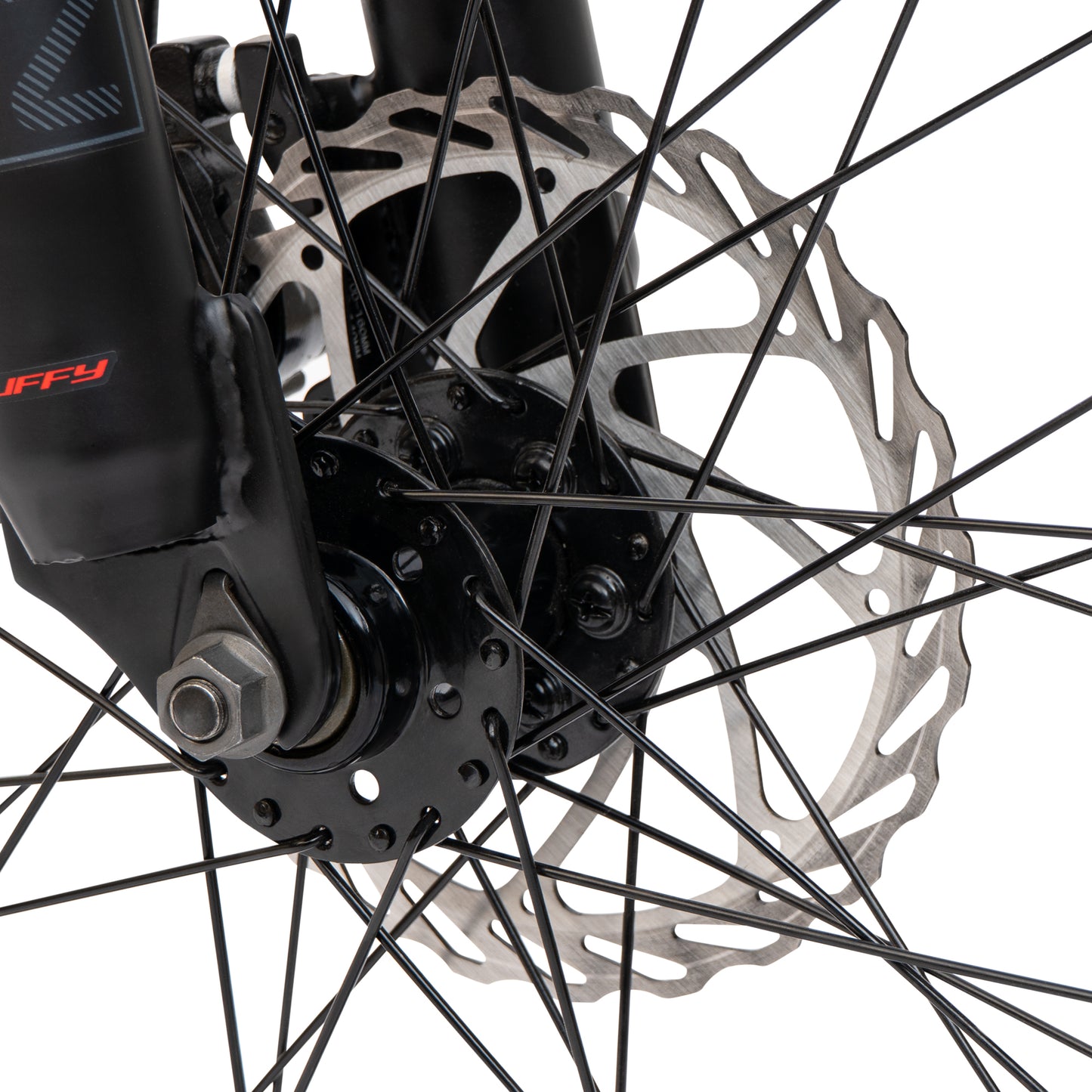 Huffy Marker 24 tum Röd, Fullfjädrad Mountainbike för Barn 8–12 år