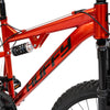 Huffy Marker 24 tum Röd, Fullfjädrad Mountainbike för Barn 8–12 år