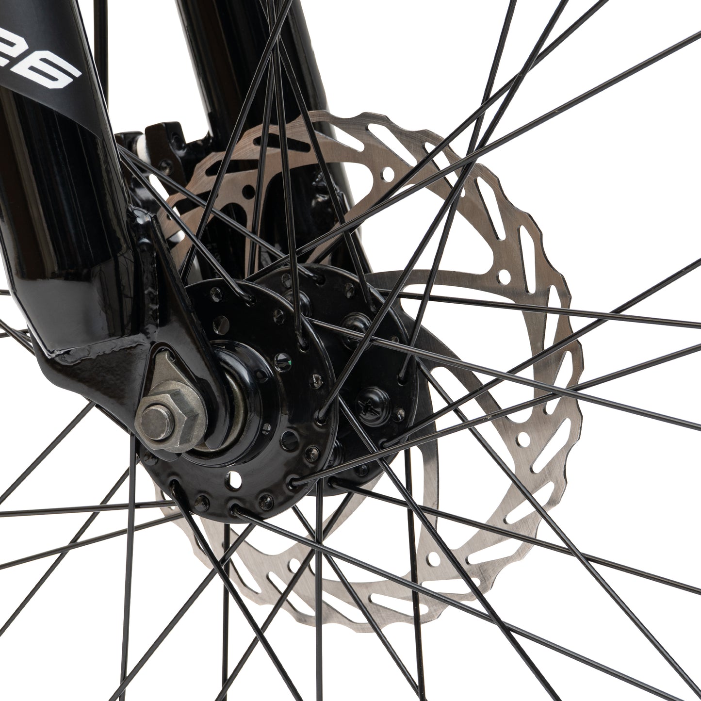 Huffy Korros 26 tum Hardtail MTB, 21 Shimano-växlar & X-frame (Grön)