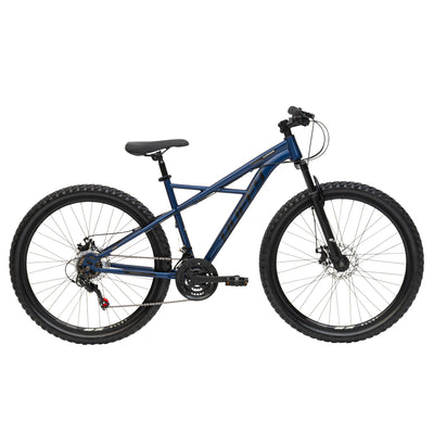 Huffy Korros 27.5" – Hardtail MTB med 21 Shimano-växlar & X-Frame (Blå)