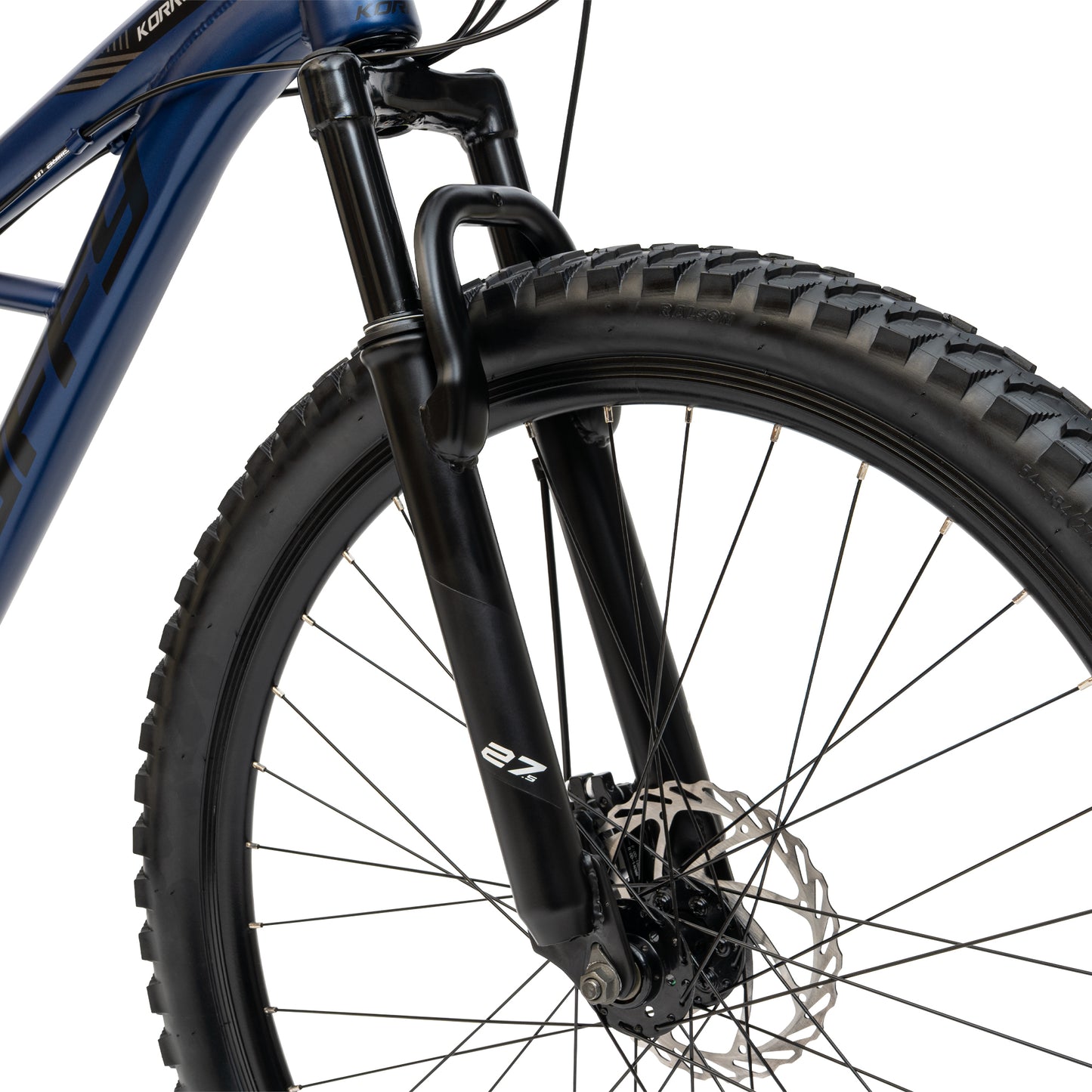 Huffy Korros 27.5" – Hardtail MTB med 21 Shimano-växlar & X-Frame (Blå)