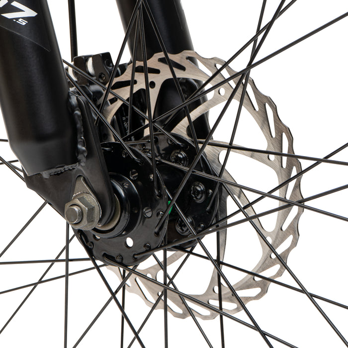 Huffy Korros 27.5" – Hardtail MTB med 21 Shimano-växlar & X-Frame (Blå)