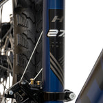 Huffy Korros 27.5" – Hardtail MTB med 21 Shimano-växlar & X-Frame (Blå)