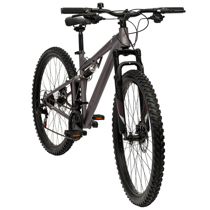 Huffy Marker 27.5" – Full Suspension Mountainbike (Silver)