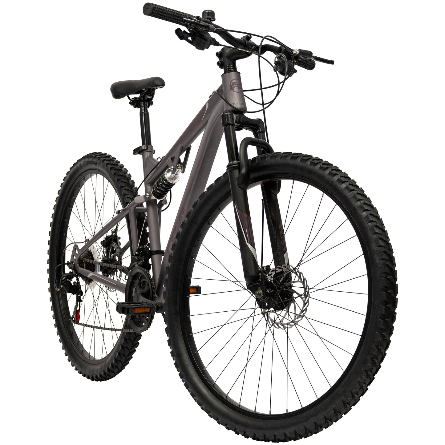 Huffy Marker 27.5" – Full Suspension Mountainbike (Silver)