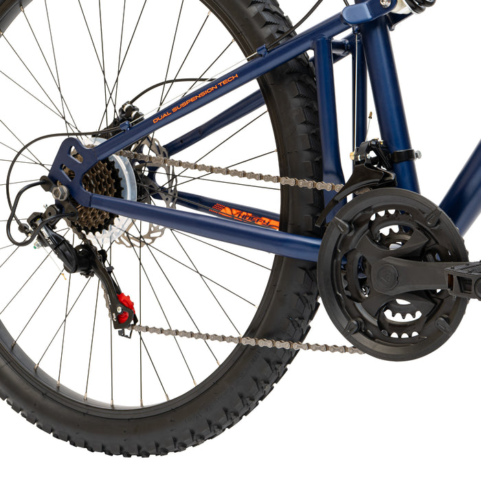Huffy Marker 27.5" – Full Suspension Mountainbike (Blå)