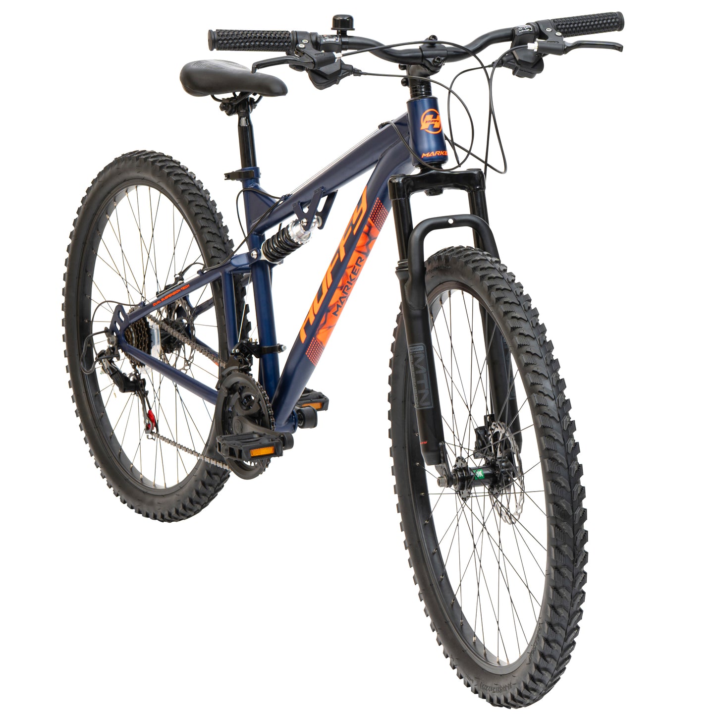 Huffy Marker 27.5" – Full Suspension Mountainbike (Blå)