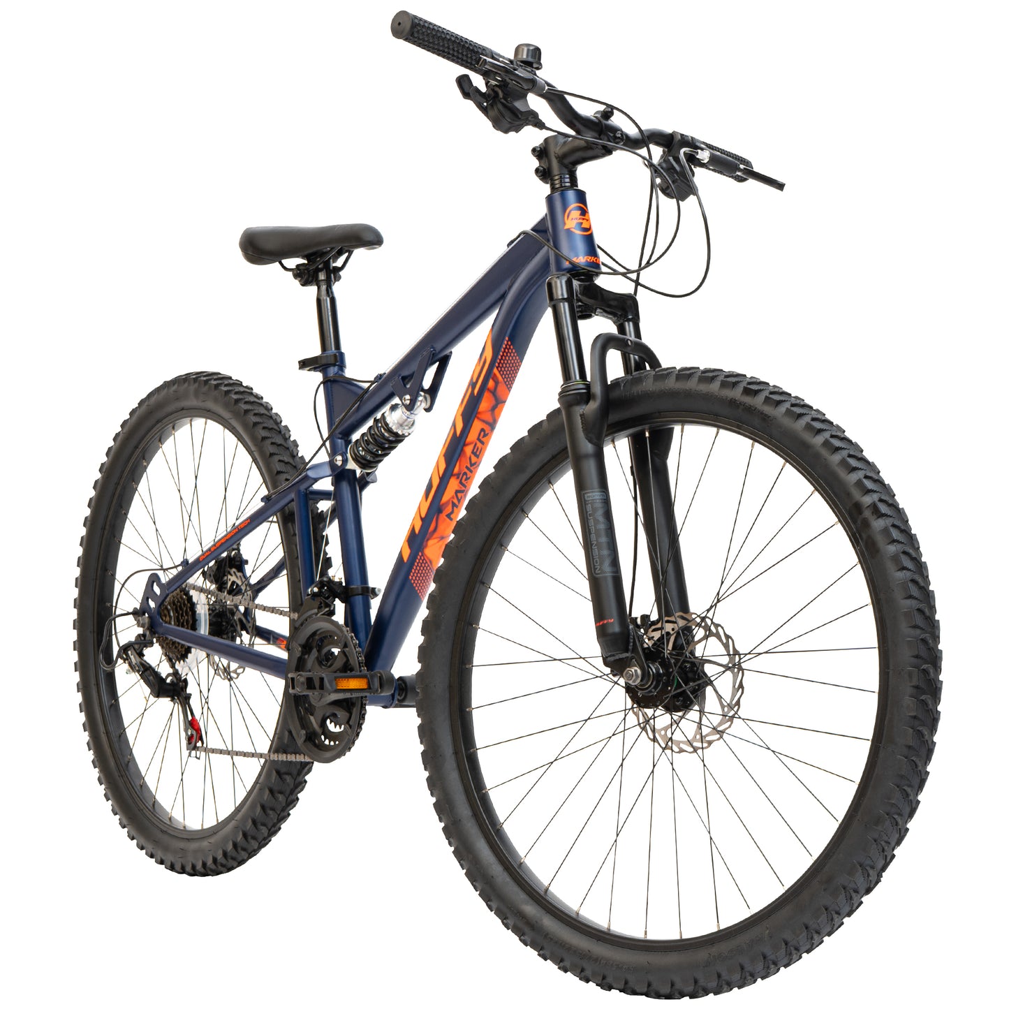 Huffy Marker 27.5" – Full Suspension Mountainbike (Blå)
