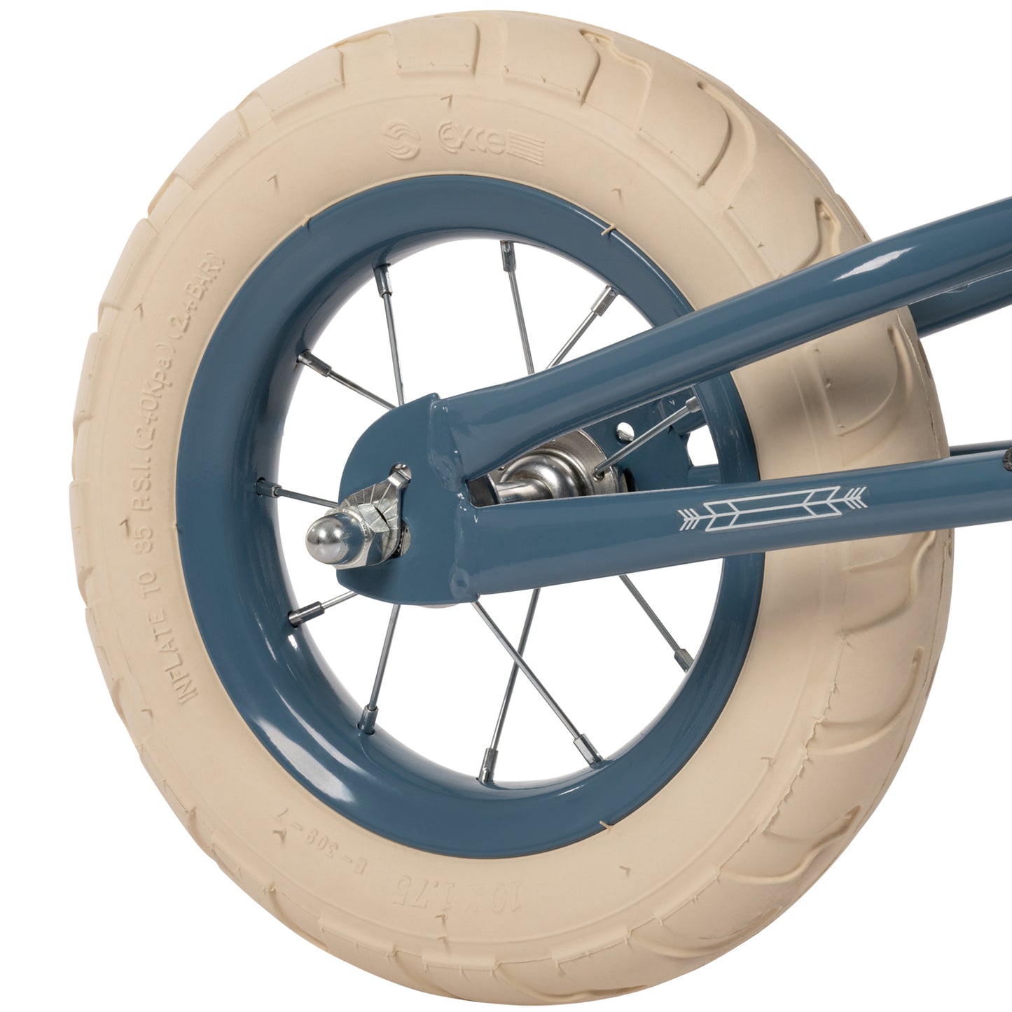 Huffy Vintage 10-tum balanscykel för barn - 2-4  år - blå