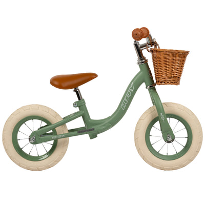 Huffy Vintage 10-tum balanscykel för barn - 2-4  år - grön