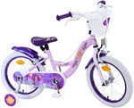 Disney Wish Barncykel Två Handbromsar 16 tum, Lila - Lilla Cykelbutiken