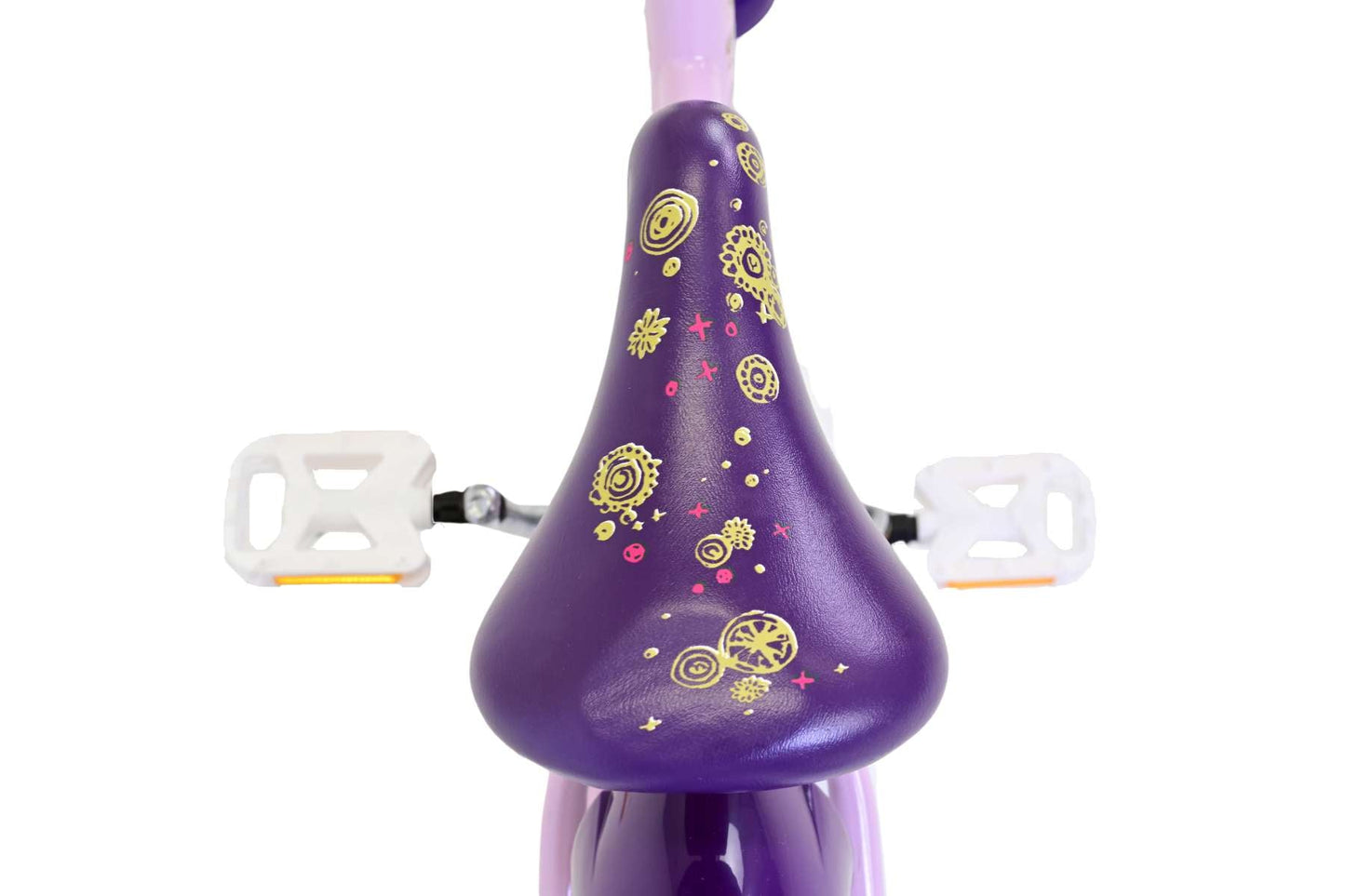 Disney Wish Barncykel 14 tum, Lila - Lilla Cykelbutiken