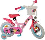 Woezel & Pip Barncykel 12 tum, Rosa - Lilla Cykelbutiken