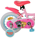 Woezel & Pip Barncykel 12 tum, Rosa - Lilla Cykelbutiken