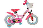 Woezel & Pip Barncykel 12 tum, Rosa - Lilla Cykelbutiken